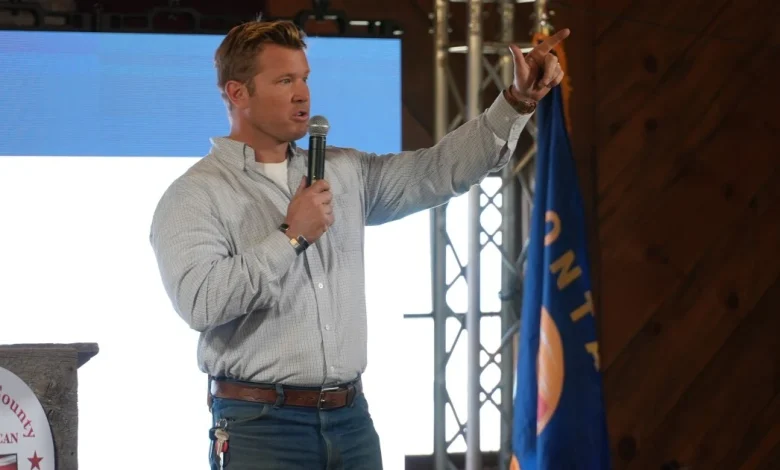 Sen. Sheehy involved in brief struggle between Capitol police and protester