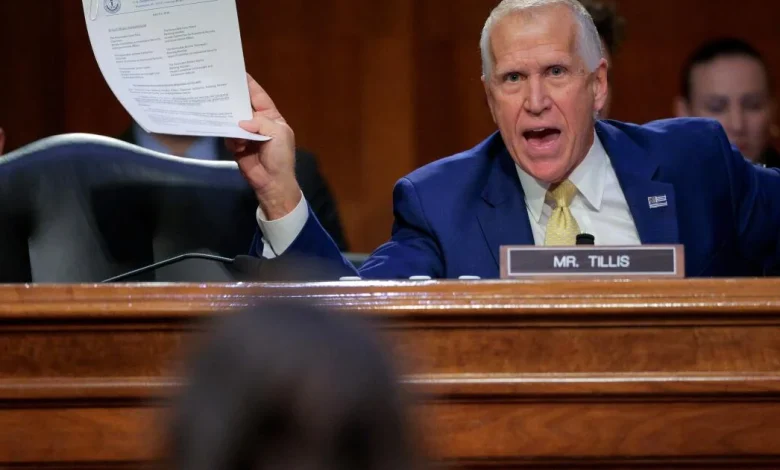 Senate Republicans join Democrats in grilling Noem over ICE shooting deaths