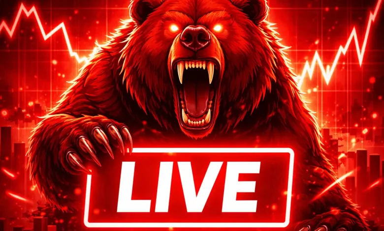 Sensex Today | Nifty 50 | Stock Market Live Updates: Sensex crashes over 2,200 pts, Nifty below 23,800