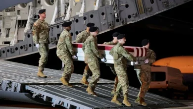 Seventh US service member killed in Iran war brought home in dignified transfer