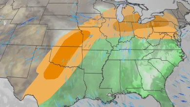 Severe Thunderstorms, Including Tornadoes, Are Possible In The Plains, Midwest, East Through Saturday