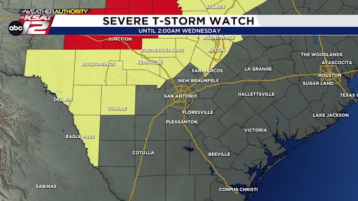 Severe storms continue late tonight