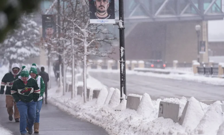 Severe storms pummel parts of U.S. with snow, high winds, and risk of tornados : NPR