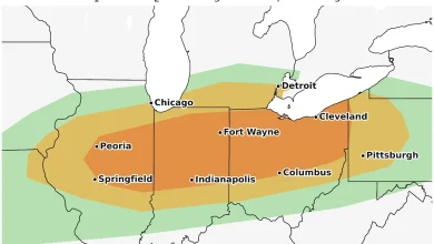 Severe weather could bring baseball-size hail to Midwest