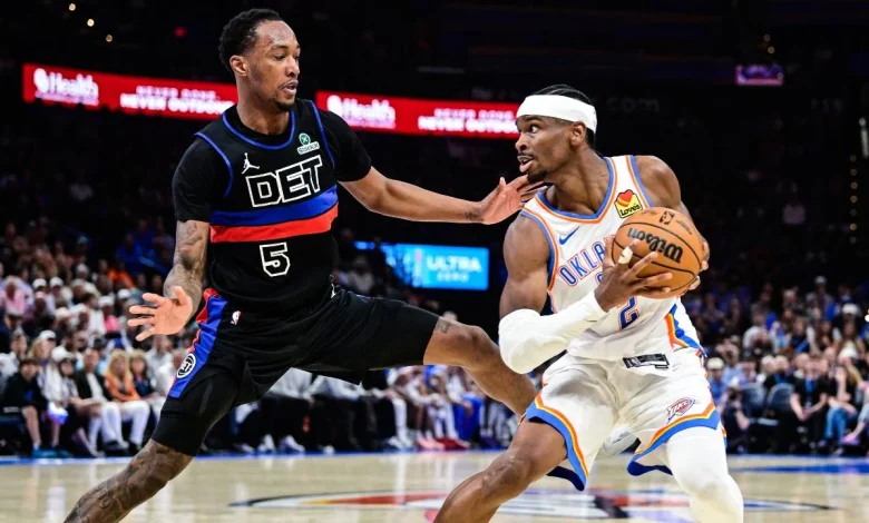 Shai Gilgeous-Alexander scores 47, Thunder edge Pistons in OT