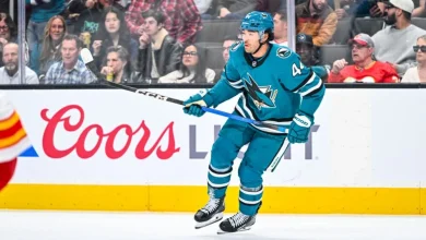 Sherwood Happy To Finally Find True NHL Home With Sharks