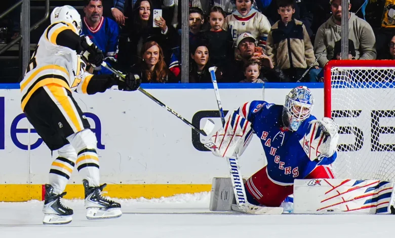 Shesterkin, Rangers complete comeback against Penguins in shootout