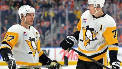 Sidney Crosby returns to practice, Evgeni Malkin gets call from league