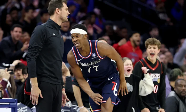 Sixers rookie discusses be a part of big playoff push for first time
