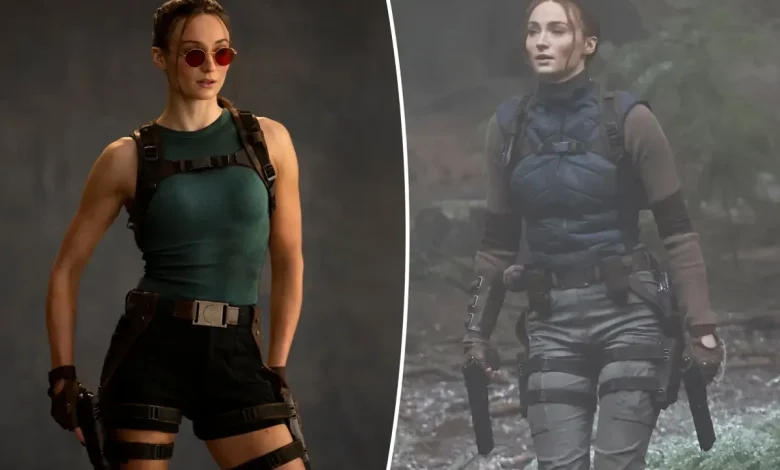 Sophie Turner’s Lara Croft reboot shut down temporarily due to injury