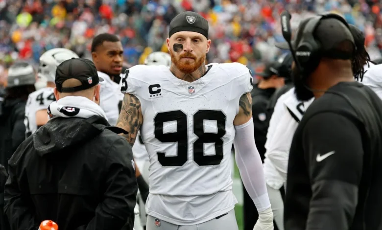 Sources: Raiders to trade Maxx Crosby to Ravens for two 1sts