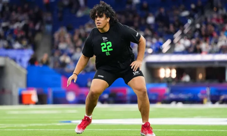 Spencer Fano expresses openness to position change after arms measure 32 1/8 inches