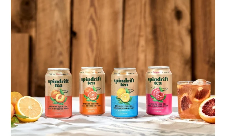 Spindrift Enters Iced Tea - Reimagining the Category with Real Brewed Tea and Real Squeezed Fruit
