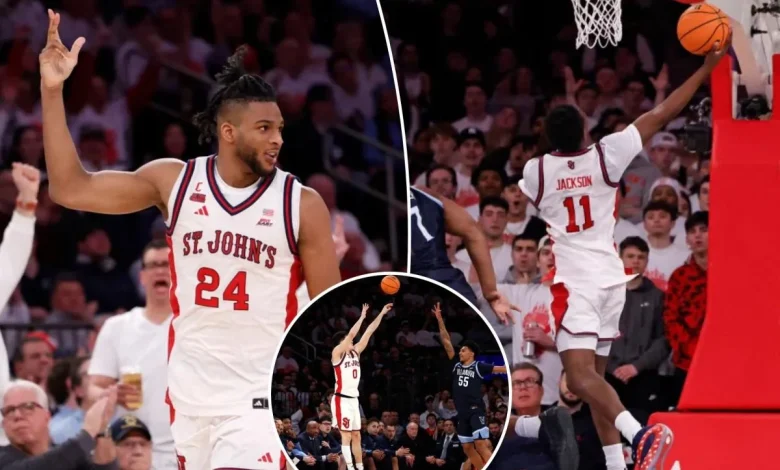 St. John's answers wake-up call they needed in largest win over Villanova