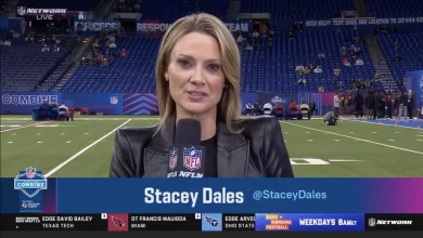 Stacey Dales praised for NFL Scouting Combine reporting
