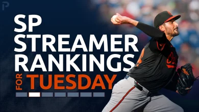 Starting Pitcher Streamer Ranks Fantasy Baseball: 3/31 & 4/1 & 4/2