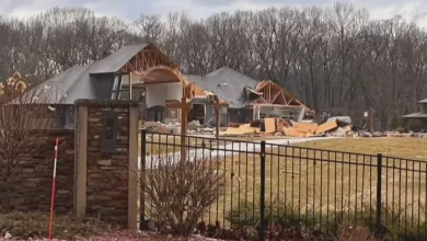 Storm damages structures, topples trees in Cass, St. Joseph Counties in Michigan