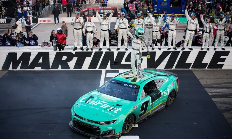 Strategy gamble helps Chase Elliott to Martinsville NASCAR Cup win