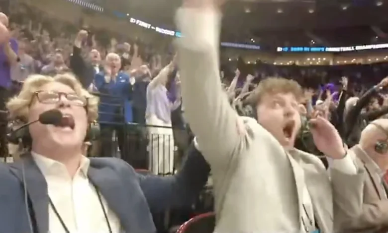 Student Announcer Praised for Call in NCAA Tourney Upset