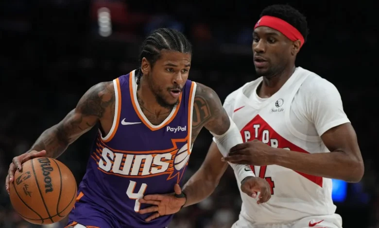 Suns cruise past Raptors to halt five-game skid