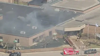 Suspect in Detroit-area synagogue attack is killed by security, sheriff says