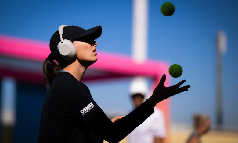 Swiatek is great at many things -- baking isn't one of them