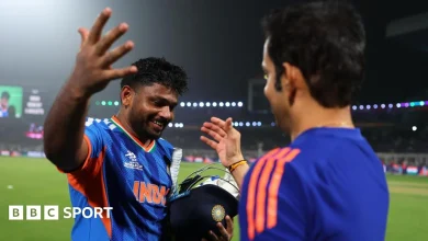 T20 World Cup 2026 results: Sanju Samson's 97 gives India win over Windies and sets up England semi