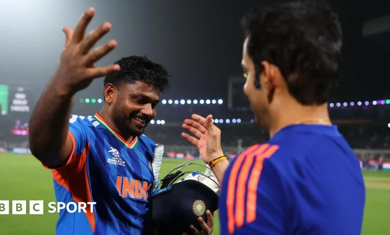 T20 World Cup 2026 results: Sanju Samson's 97 gives India win over Windies and sets up England semi