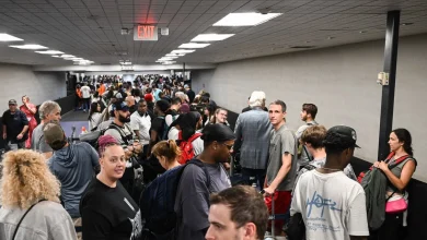 TSA wait times stretch up to 6 hours as ICE and other Homeland Security agents deployed to 14 airports