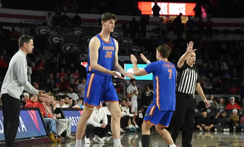 Tallest college basketball player ever, standing at 7-foot-9, entering transfer portal