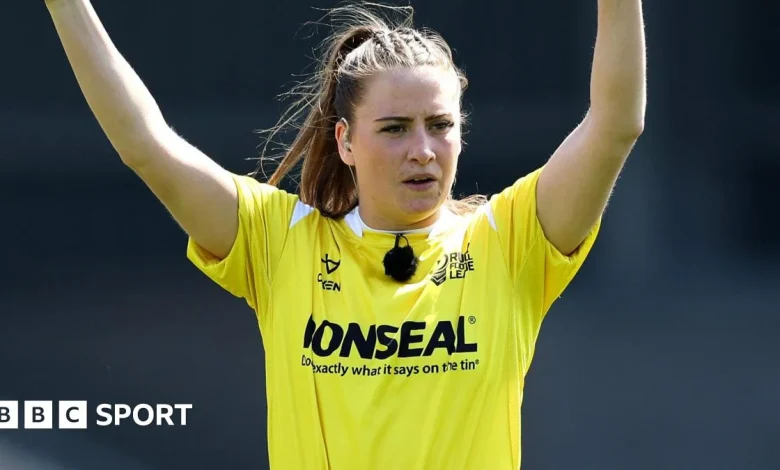 Tara Jones: Rugby league ref ready for history to cap 'crazy week'