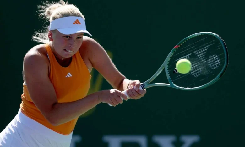 Tauson crashes out against unsung young Australian in three-sets battle at Indian Wells