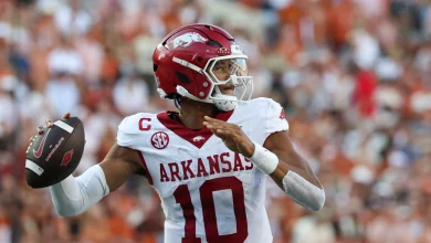 Taylen Green breaks QB vertical leap record at Combine, runs 40 in 4.36 seconds