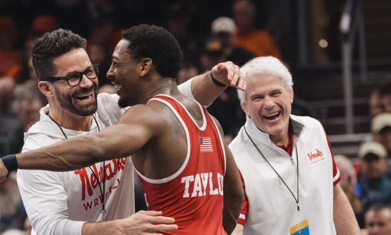 Taylor, Minto Advance to NCAA Finals as Huskers Sit Third After Day Two - University of Nebraska