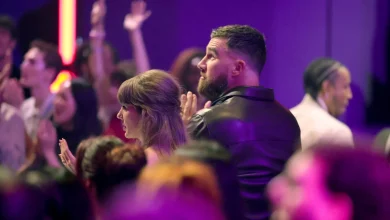 Taylor Swift, Travis Kelce Make Awards Show Debut at iHeartRadio Music