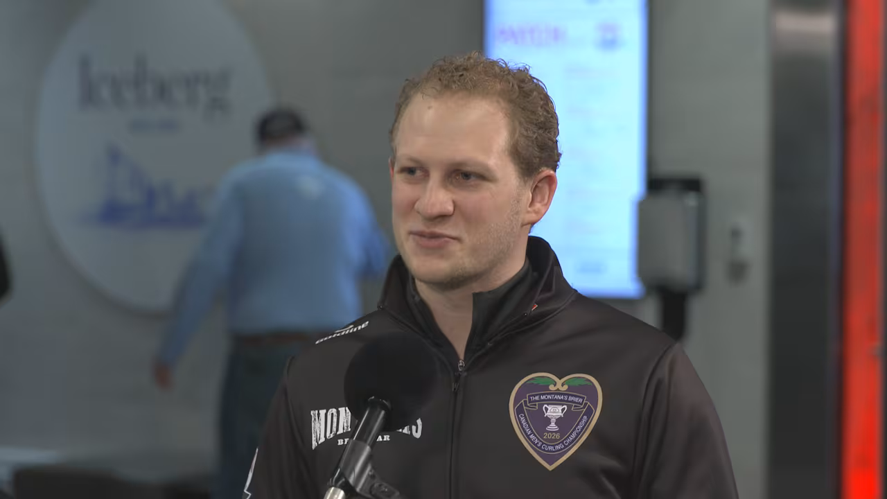 Team Ontario's third on being the first deaf athlete to play the Brier