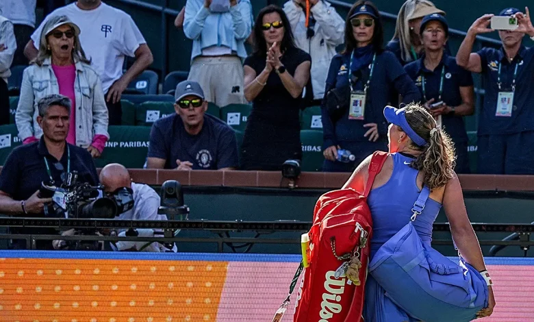 Tennis star Mirra Andreeva erupts with profanity-laced tirade toward fans after Indian Wells defeat
