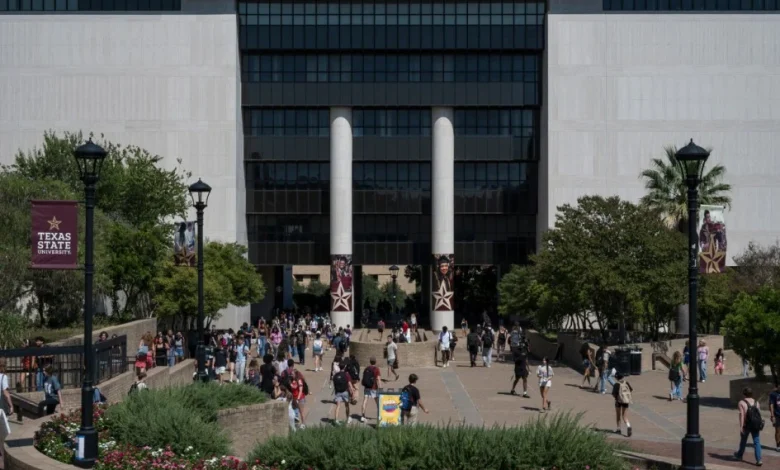 Texas State University professor sues to block firing