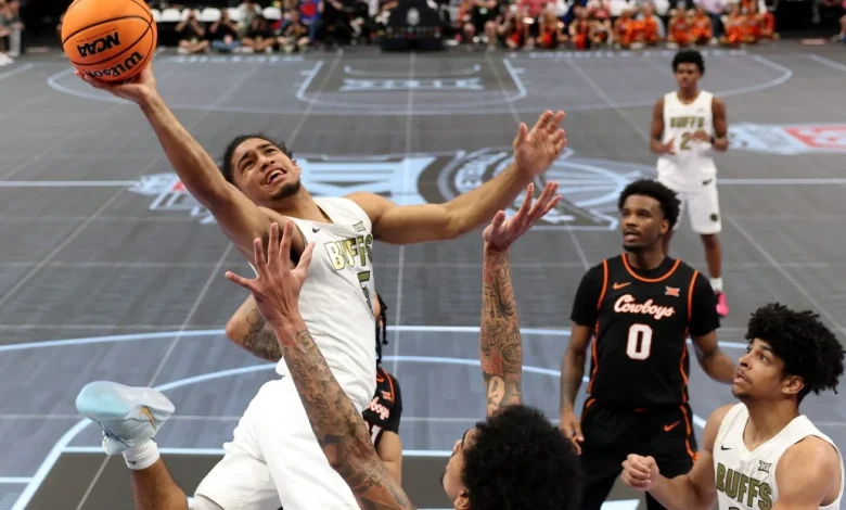 The Big 12 basketball tournament is ditching slippery LED courts for hardwood