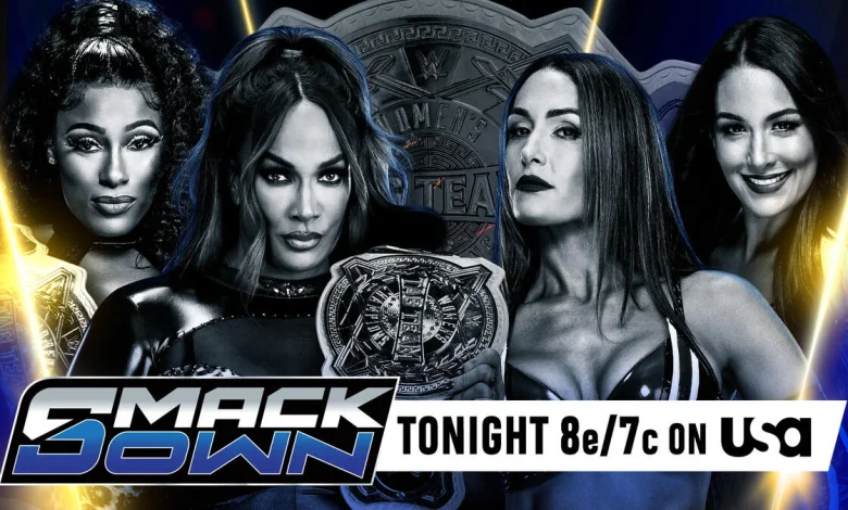 The Irresistible Forces vs. The Bella Twins | WWE Women’s Tag Team Title Match