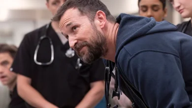 The Pitt star Noah Wyle talks his seminal show as UK premiere arrives – and his reaction to Robby and Whitaker fan art