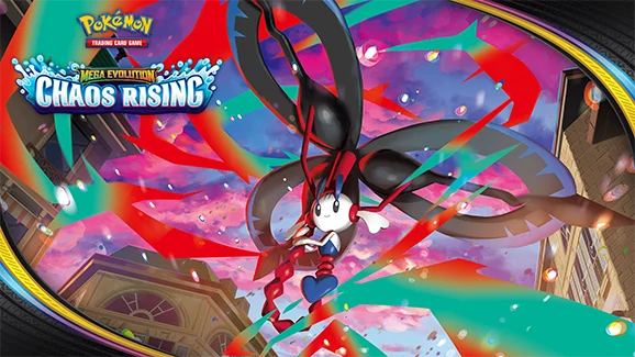 The Pokémon TCG: Mega Evolution—Chaos Rising Expansion Arrives on May 22, 2026