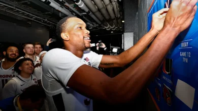 “The best shot blocker I ever saw in my life:” Ugonna Onyenso is turning heads at the ACC Tournament