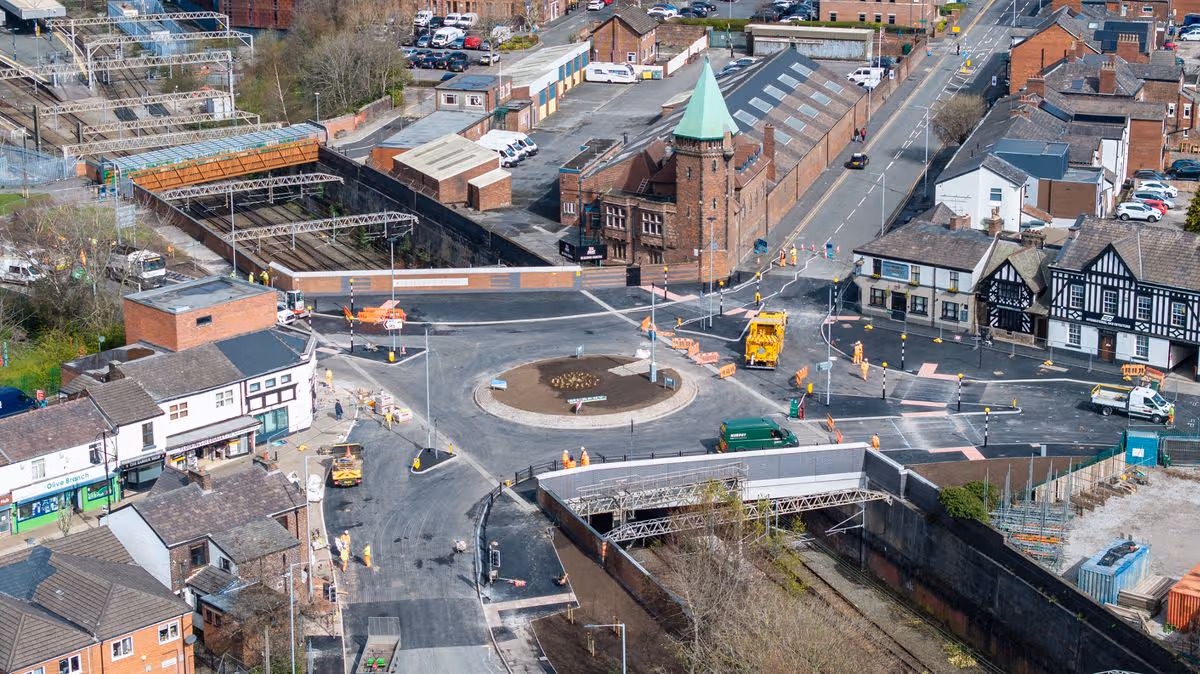 The biggest project in Stockport since the building of the M60 is finally finished
