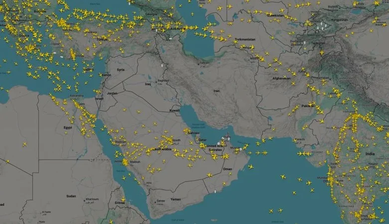 The hole in the sky: How Middle East airspace closures are reshaping global aviation
