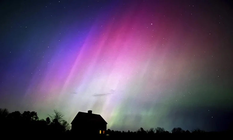There's a chance to see the northern lights in New England Wednesday into Thursday