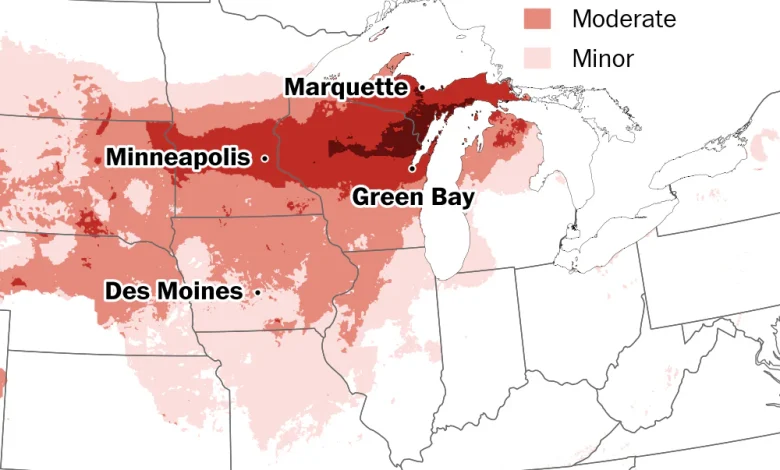 These 11 cities could see heavy snow or severe thunderstorms this weekend