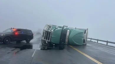 Three Tractor Trailer Crashes in The Span of a Few Hours in Eastern NL, Highway Closed Near Doe Hills