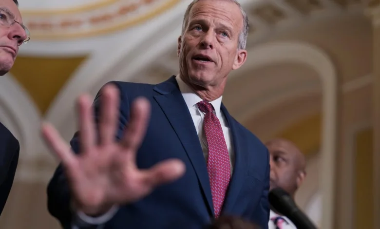 Thune stands firm on SAVE America Act as Trump threatens legislative blockade