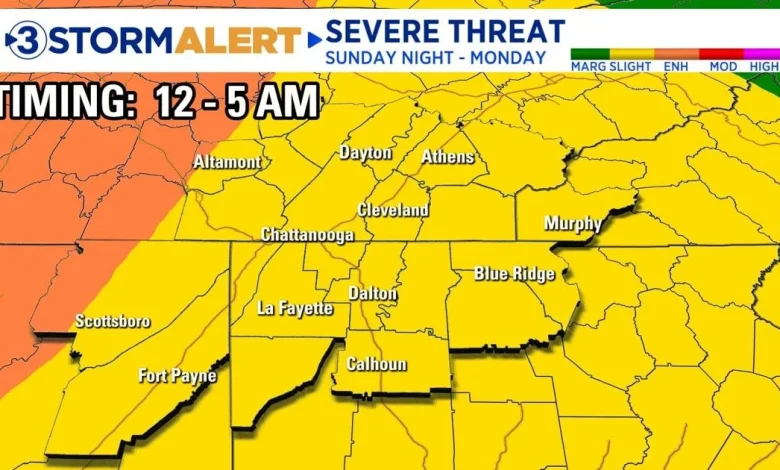 Tiffany's Sunday morning forecast